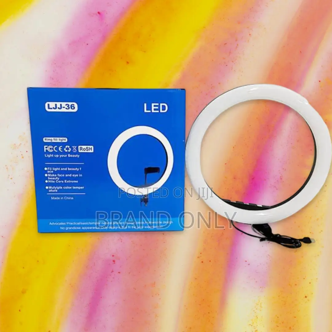 14-Inch Ring Light Kit With Stand and Phone Holder