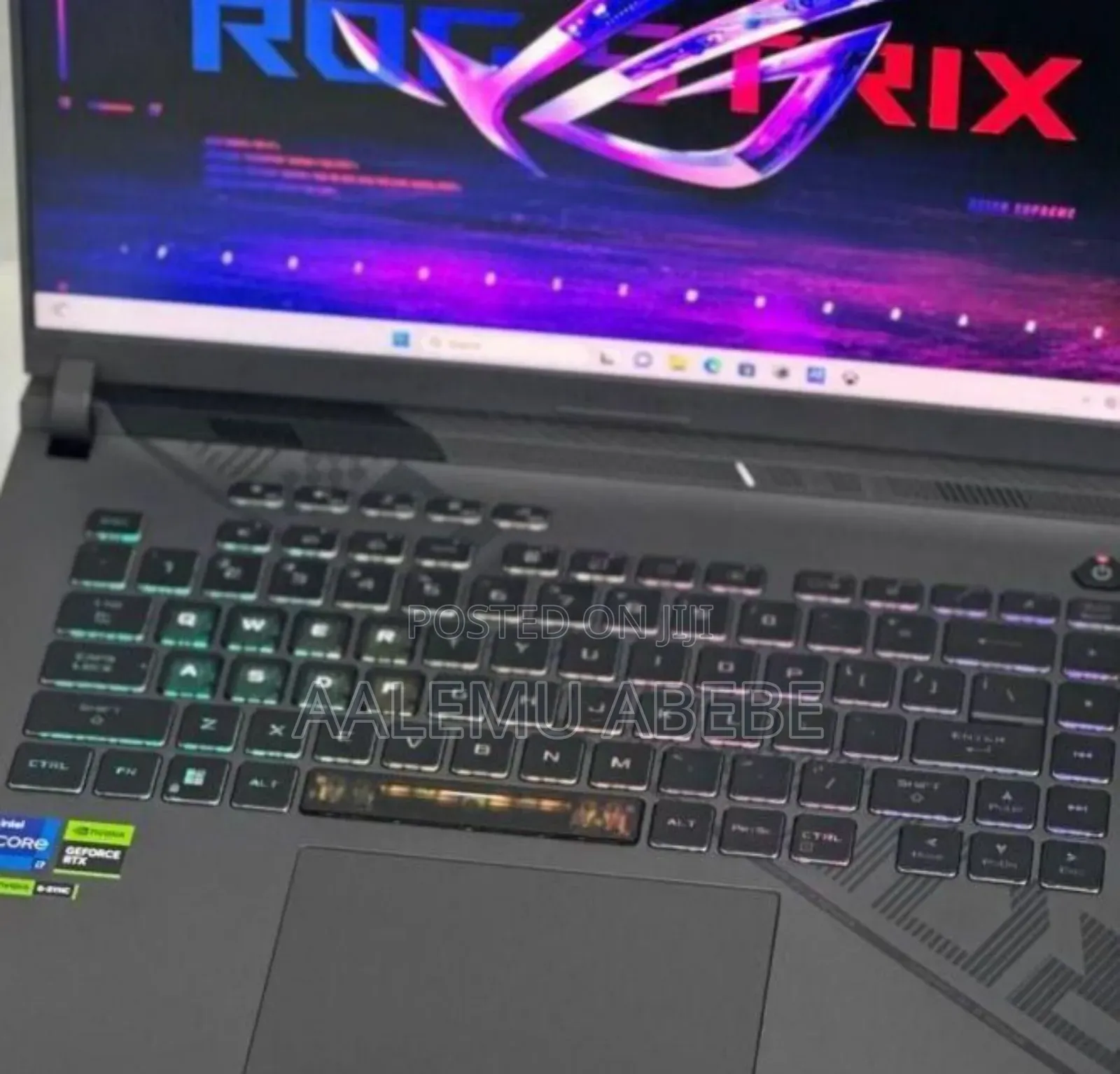 New Laptop Asus ROG Strix G16 G614 16GB Intel Core I7 SSD 1T