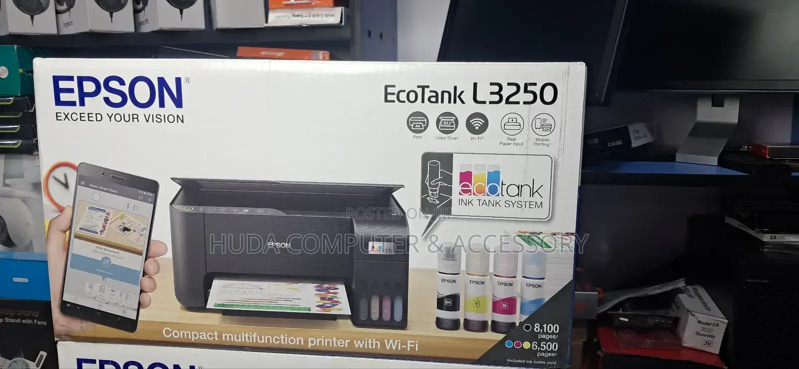 Epson L3250 With Free Installation