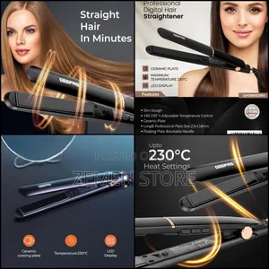 Photo - Geepas Digital Hair Straightener