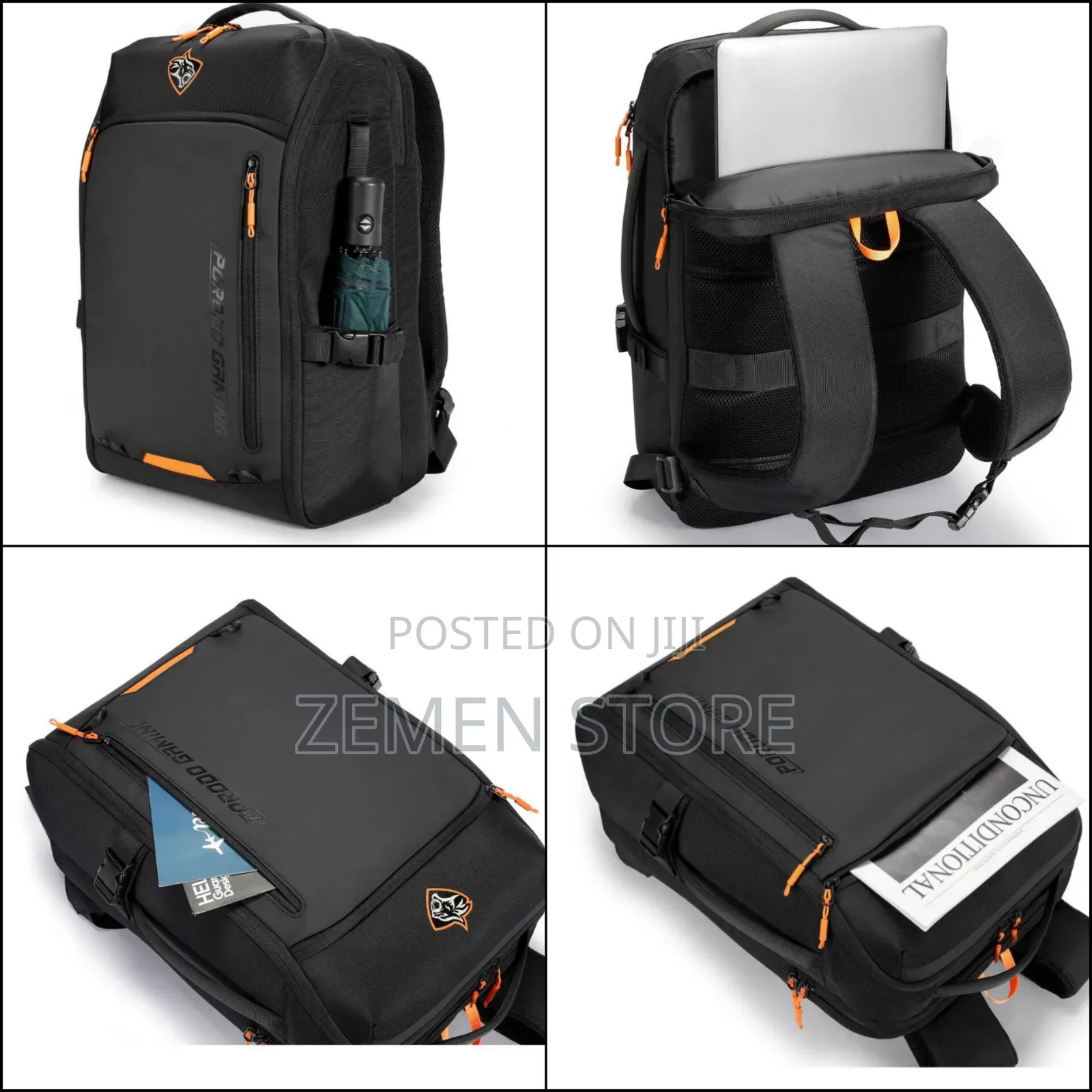 Porodo Gaming Ps5 Storage Laptop Backpack