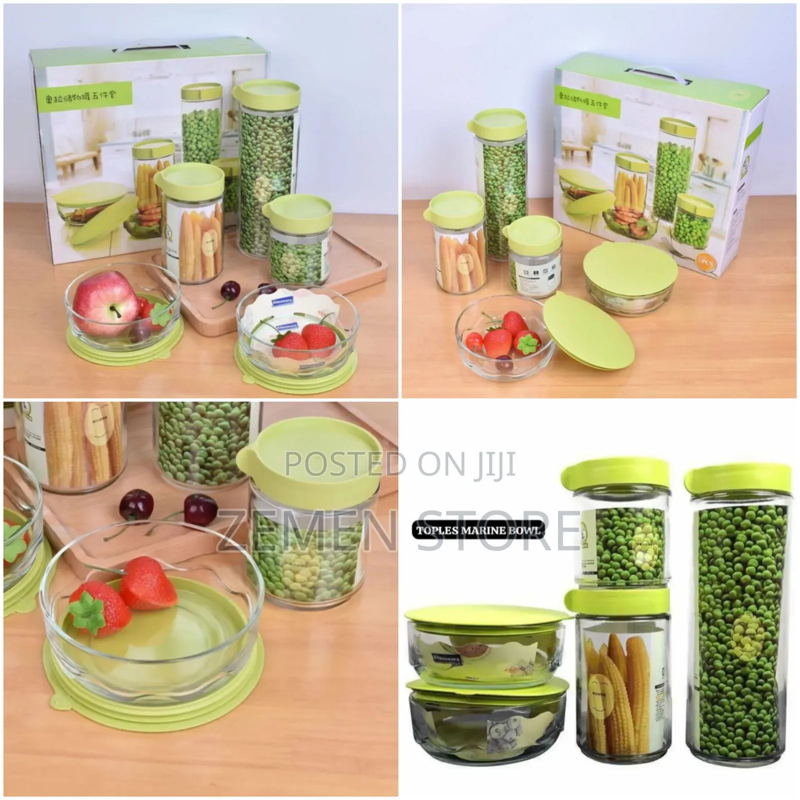 Five Piece's Toples Marine Bowl Set