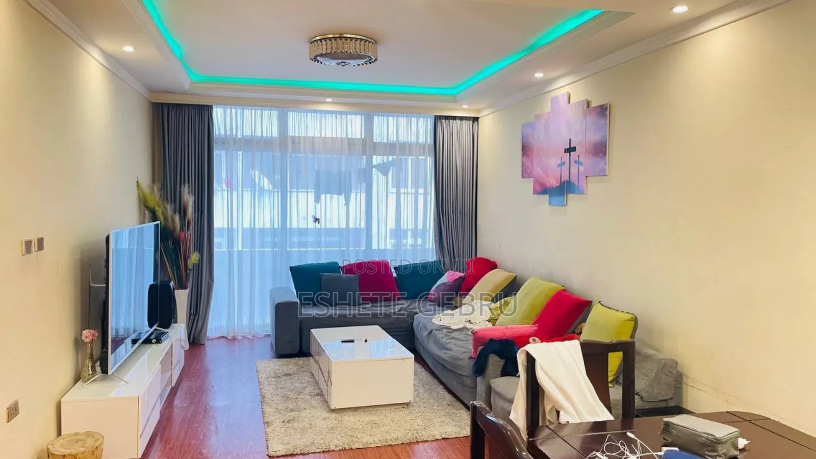 Furnished 3bdrm Apartment in አያት ረል እስቴት, Bole for sale