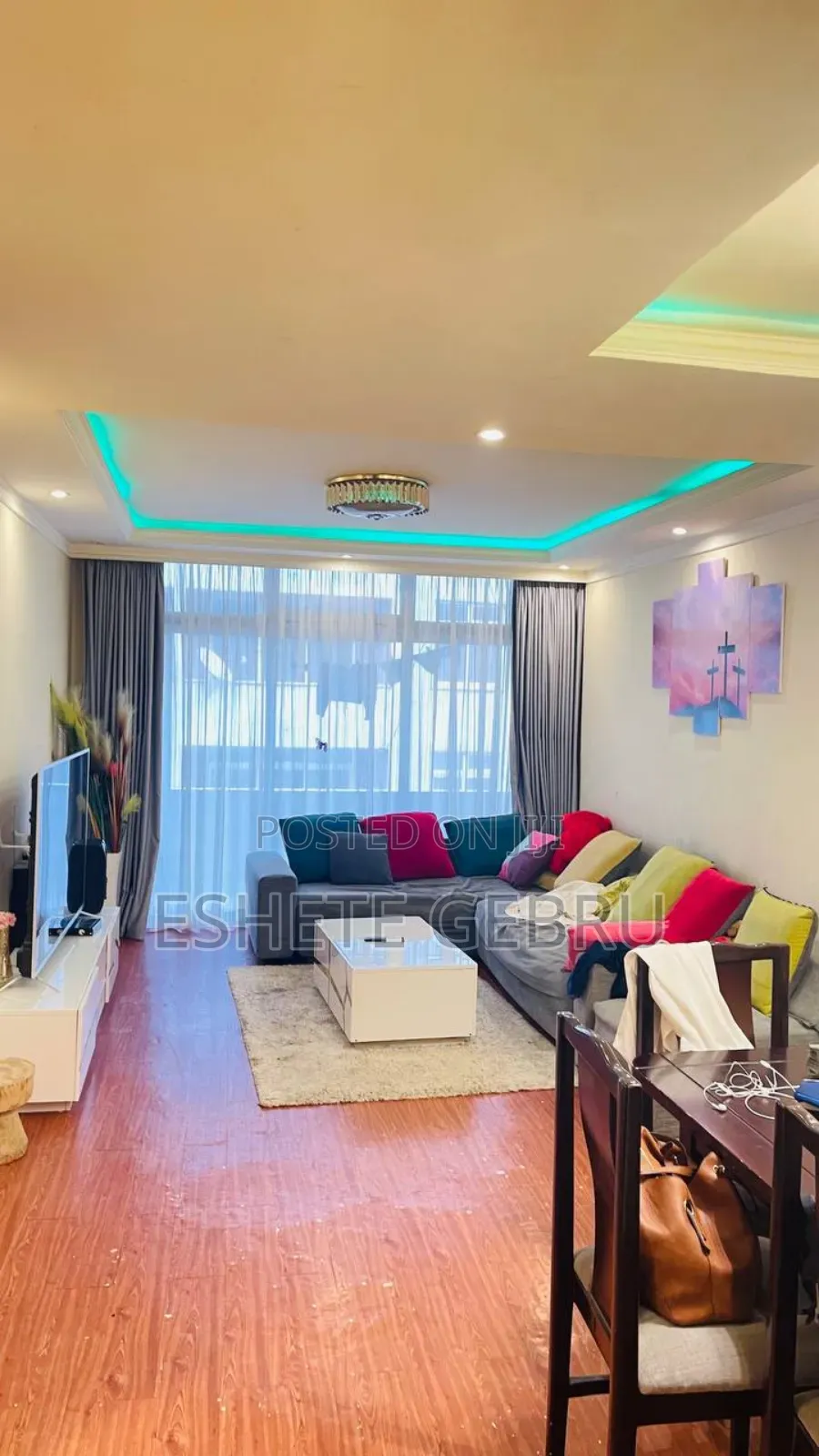 Furnished 3bdrm Apartment in አያት ረል እስቴት, Bole for sale