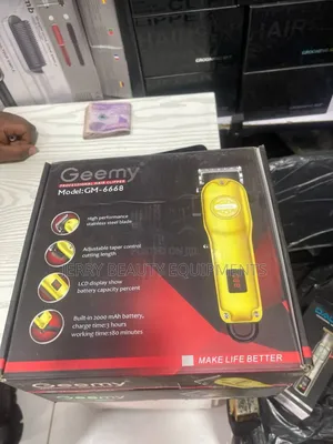 Geemy Professional Hair Clipper- Model 6668