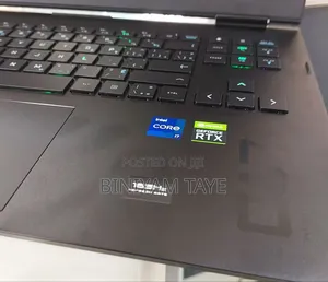 New Laptop HP Omen 17 32GB Intel Core I7 SSD 2T