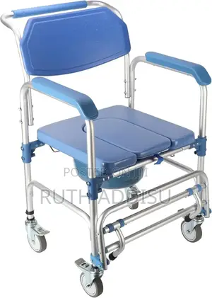Photo - Commode Mini Wheel Chair Brand New0#Commod3 Wheel Chair
