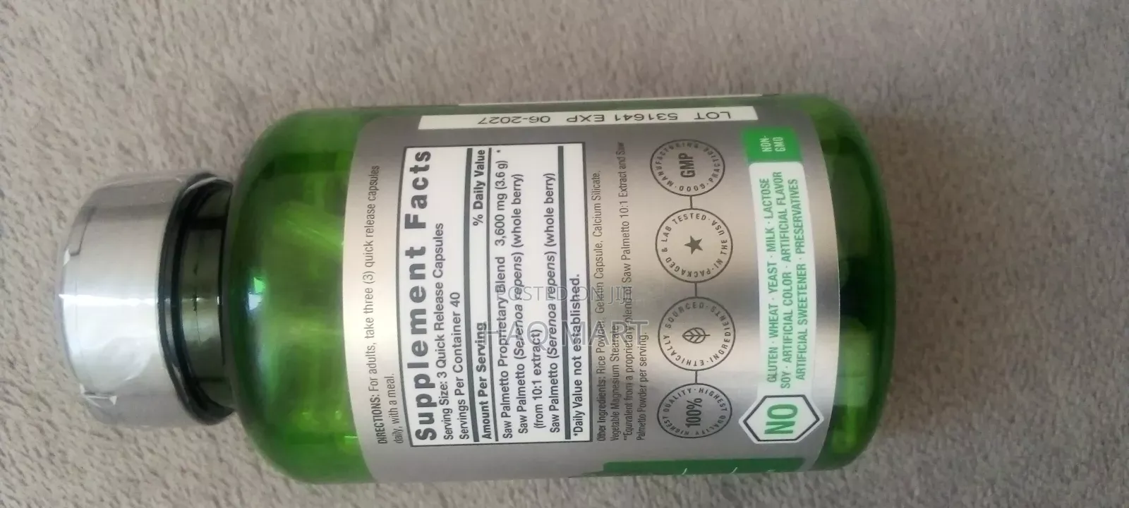 Saw Palmetto Supplement