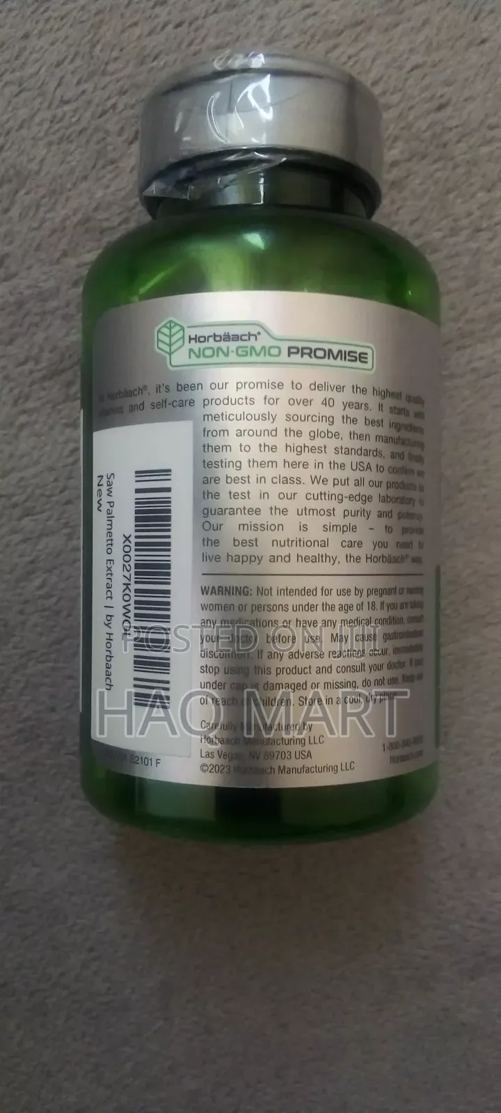 Saw Palmetto Supplement