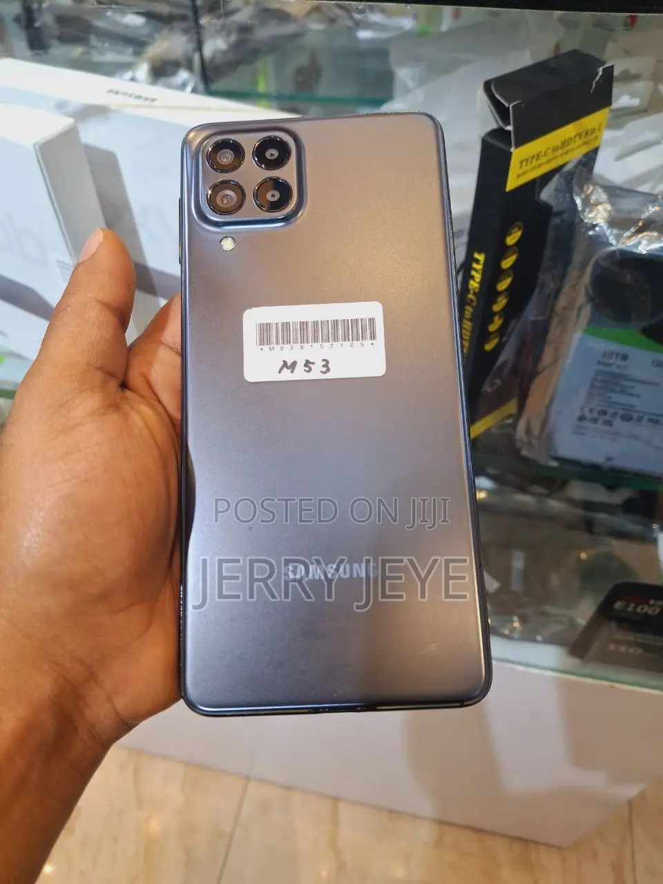 New Samsung Galaxy M53 128 GB Black