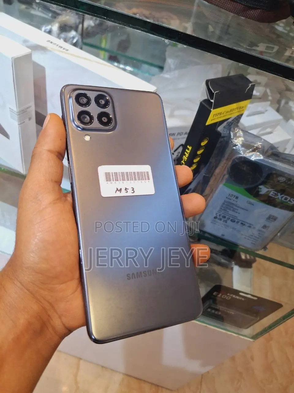 New Samsung Galaxy M53 128 GB Black