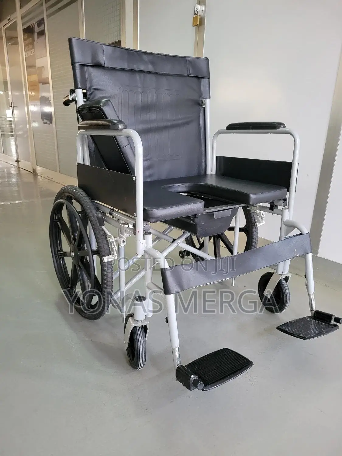 Commode for Large Person፭§Extra Wide Bariatric Wheelchair