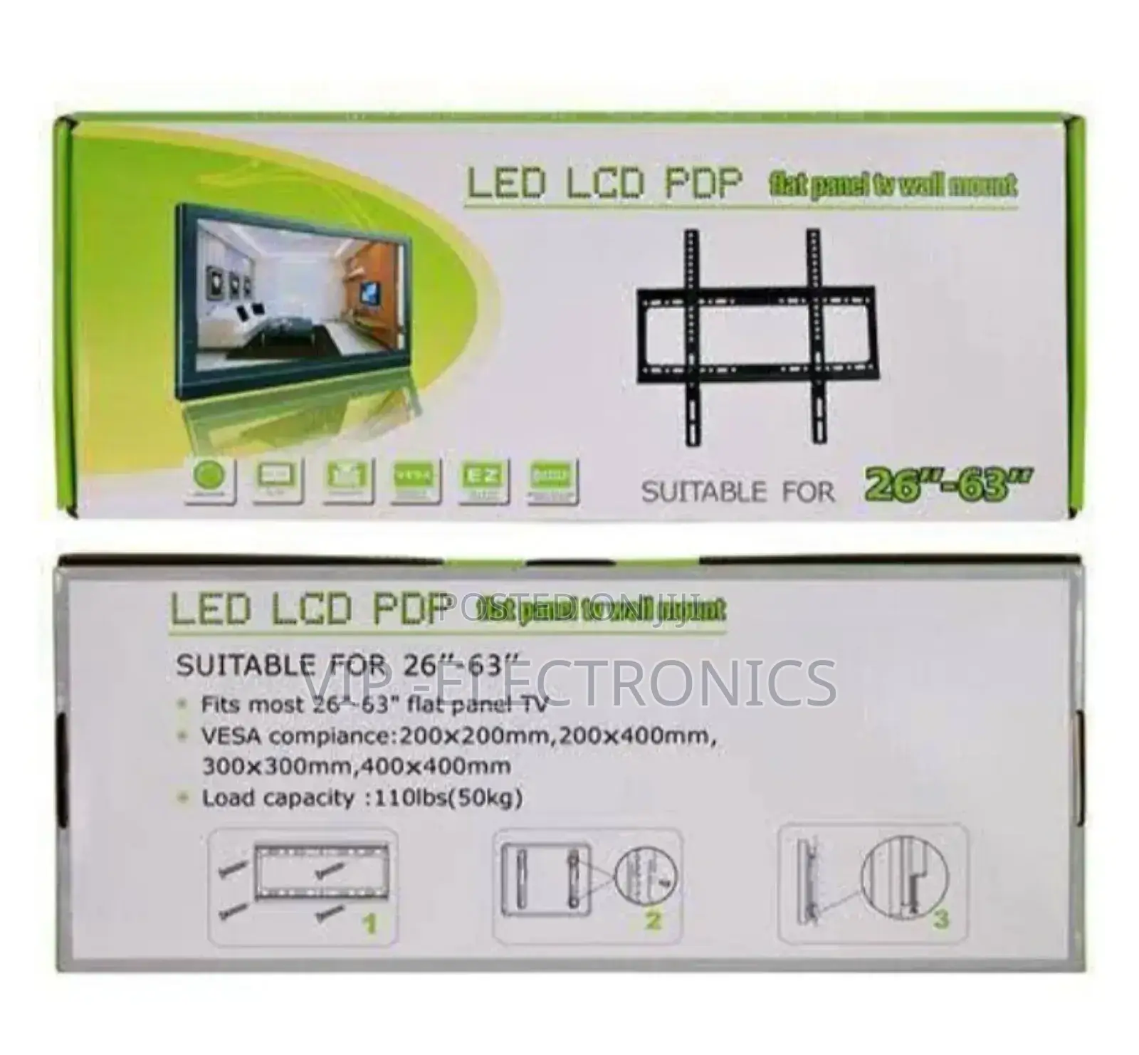 Wall Mount 26_63 ቲቪ መስቀያ