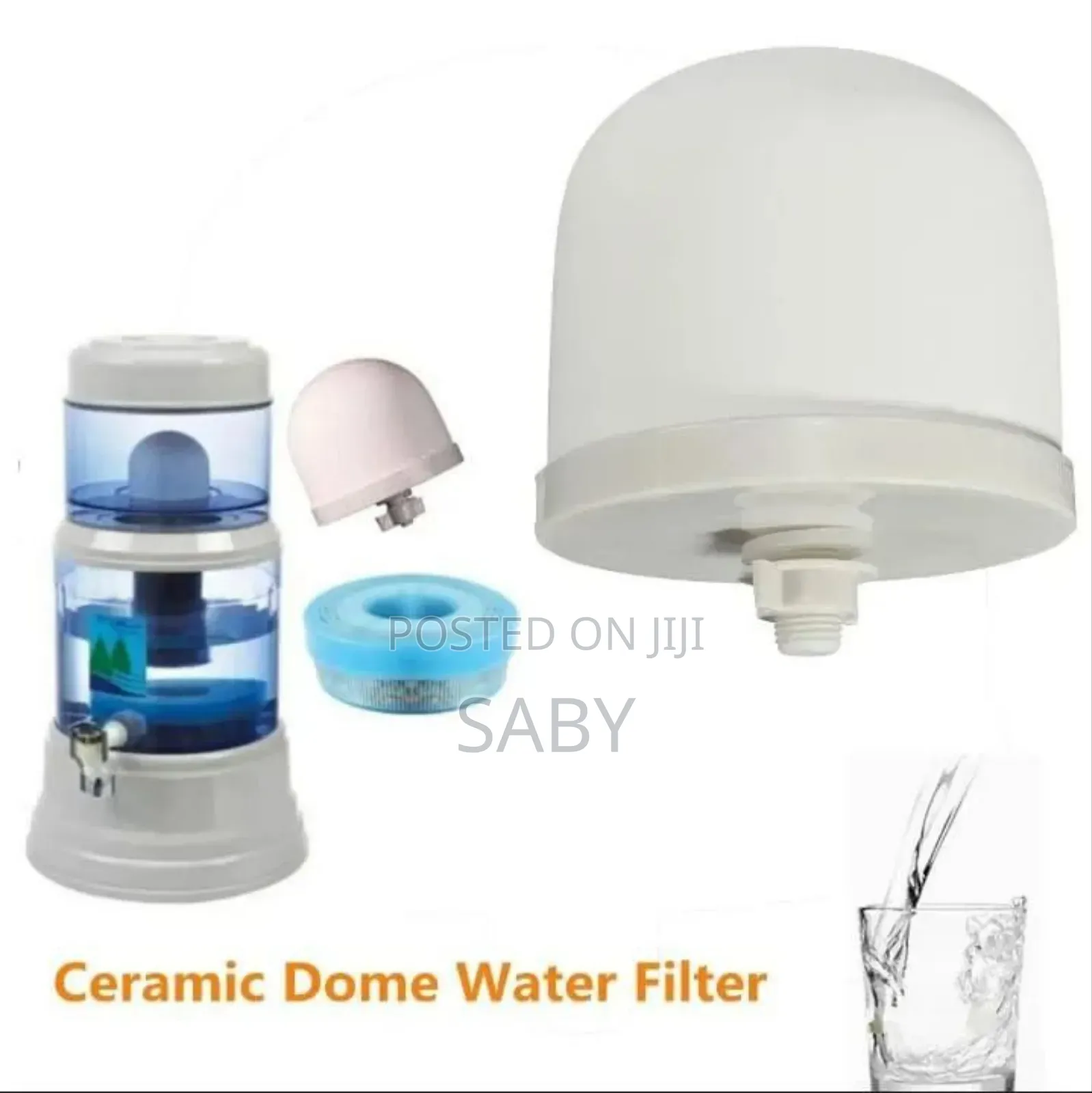 የዉሃ ማጣሪያ ሴራሚክ
 ፊልተር መቀየሪያ Water Filter Dome