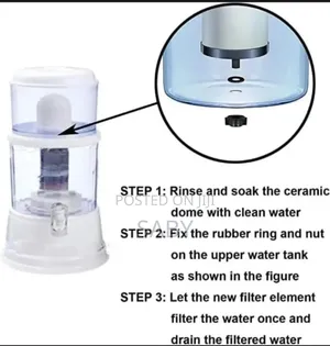 የዉሃ ማጣሪያ ሴራሚክ
 ፊልተር መቀየሪያ Water Filter Dome