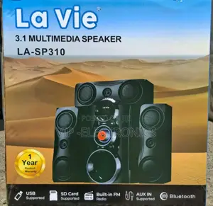 La Vie Multimedia 3.1ch Speakers