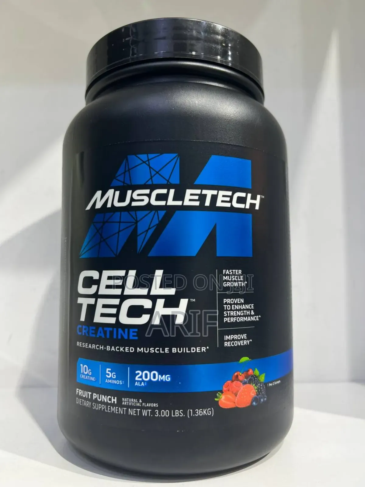 Clltech Creatine Monohydrate 10gm (1.36kg)