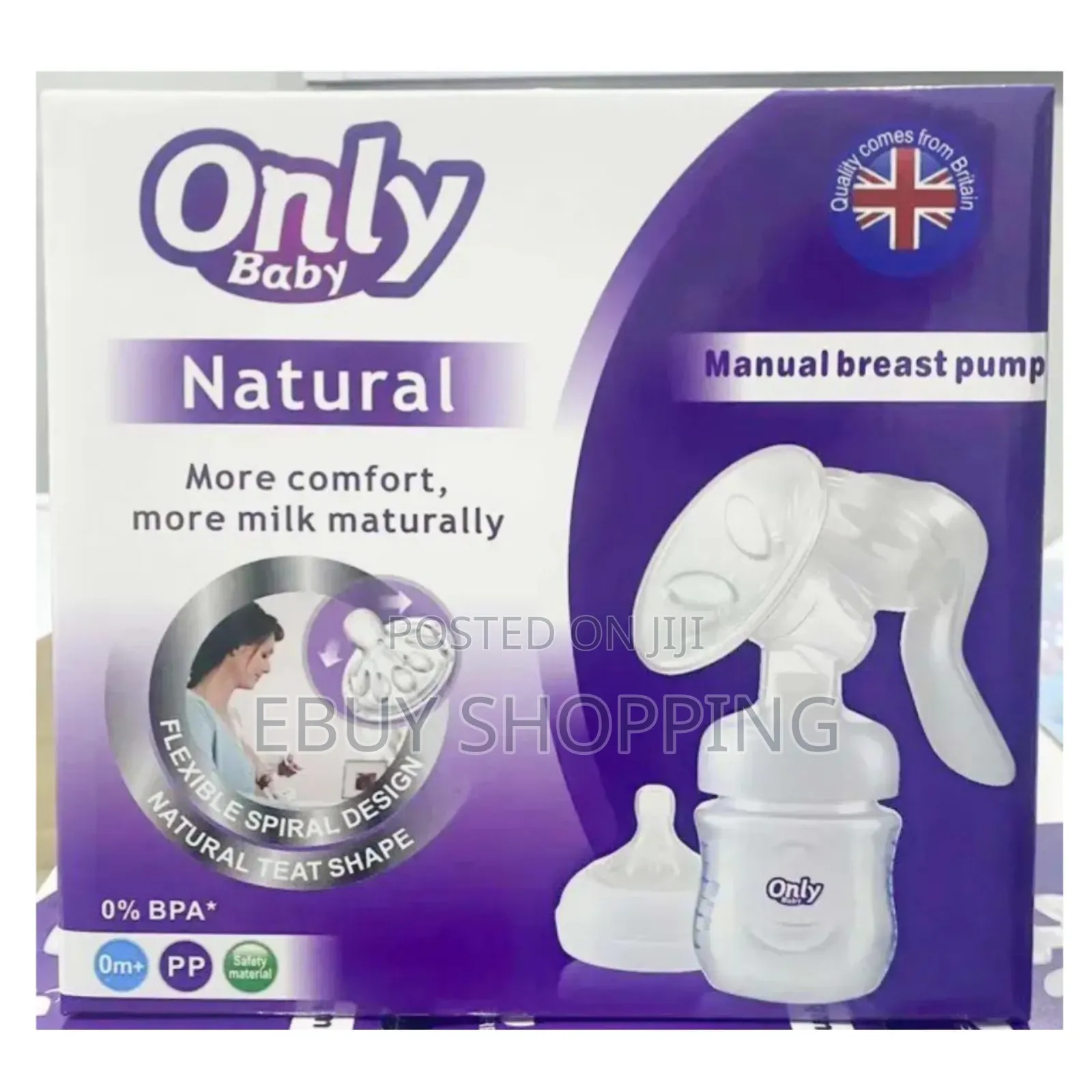 **Manual Breast Pump – Gentle Suction, Easy Control**