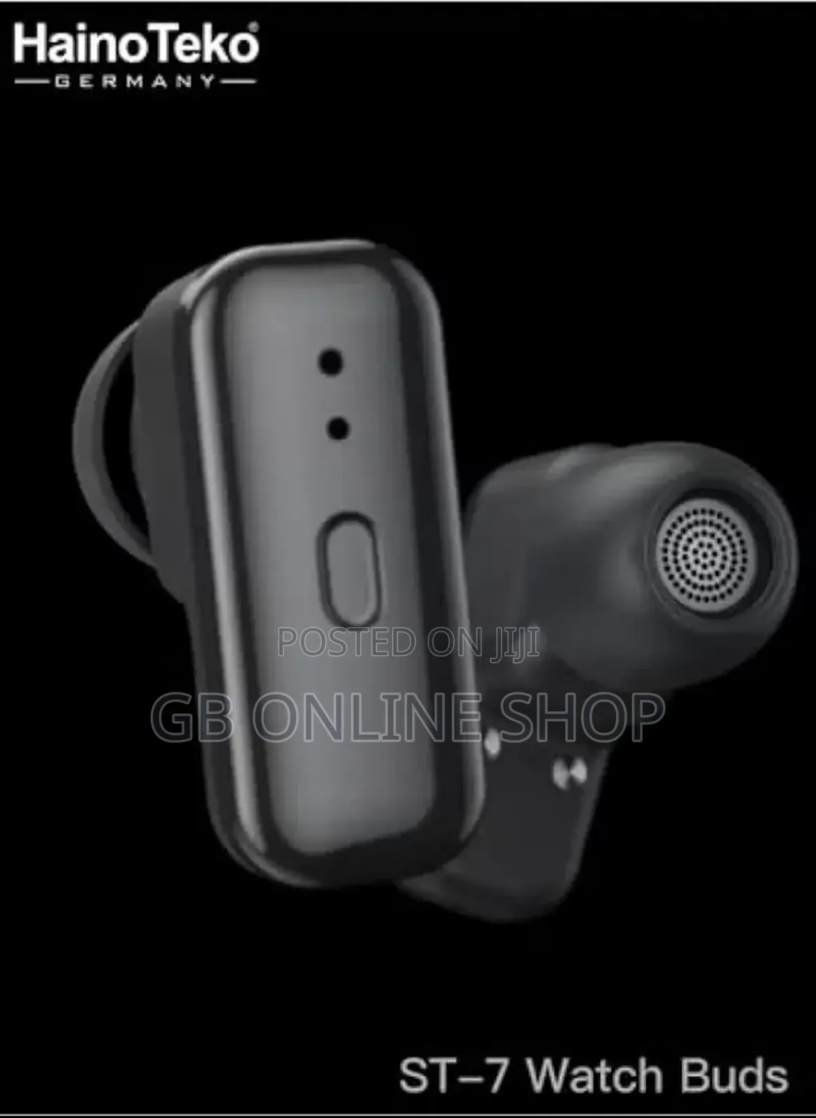 Haino Teko Germany St-7 Waterproof Smart Watch With Earbuds