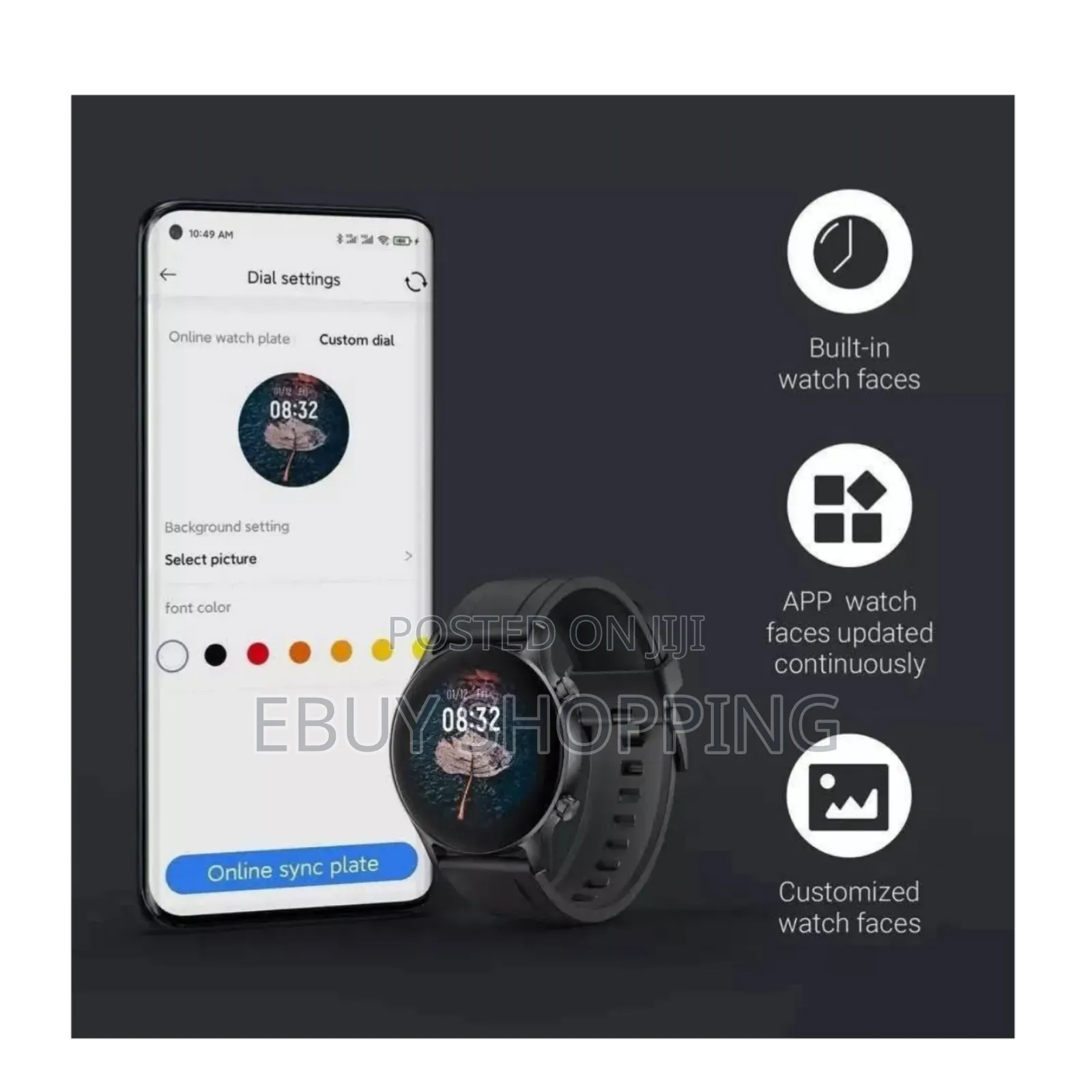 **Your 24/7 Health Guardian – Haylou Rs3 Smartwatch**