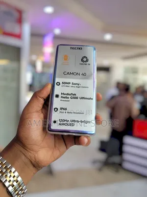 New Tecno Camon 40 256 GB Silver