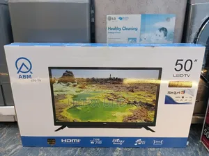 Photo - Abm 50 Inch Smart Uhd Tv Double Glass Tv