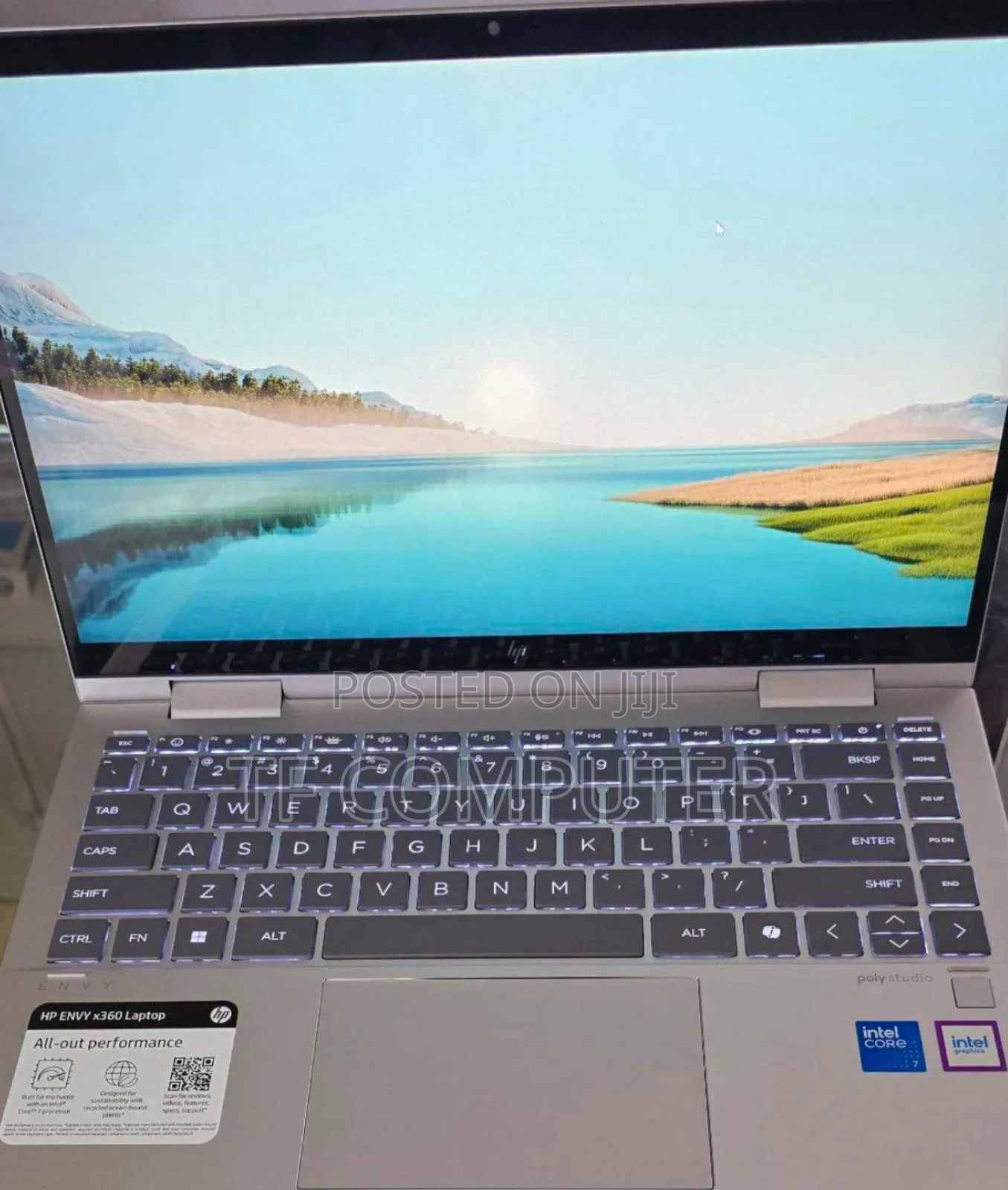 New Laptop HP Envy X360 8GB SSD 512GB