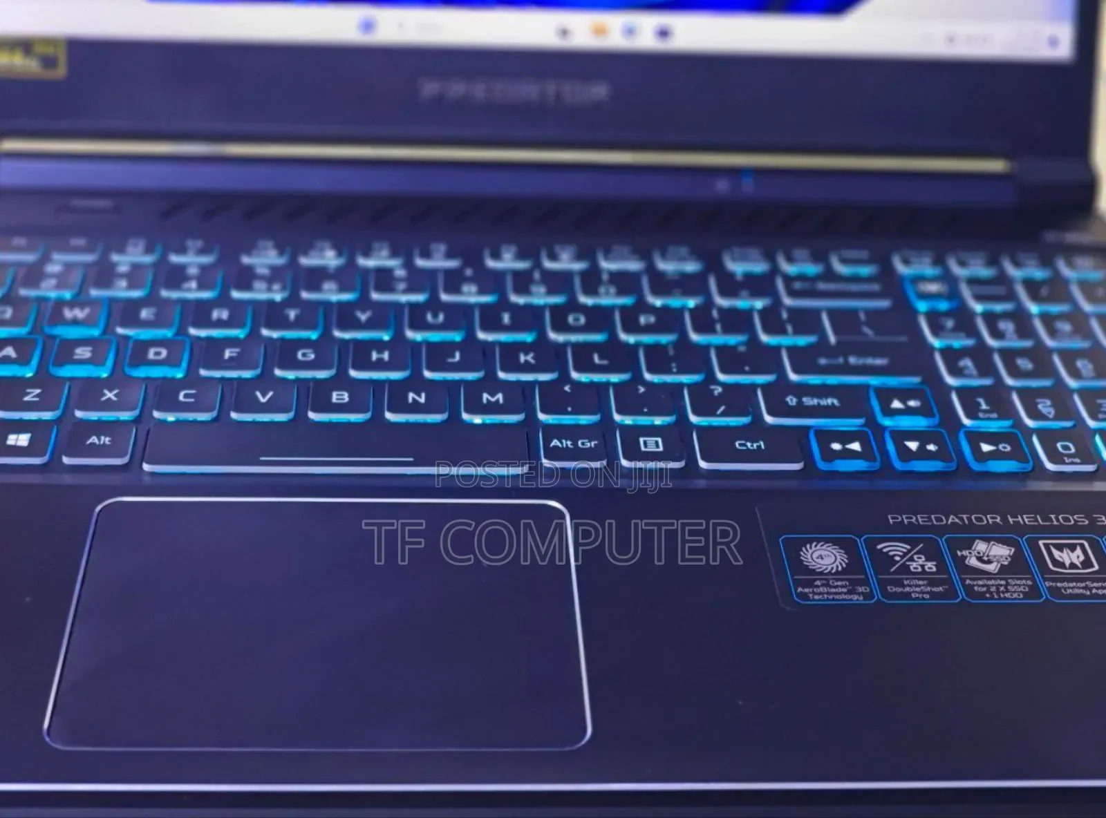 New Laptop Acer Predator Helios 300 16GB Intel Core I7 SSD 1T