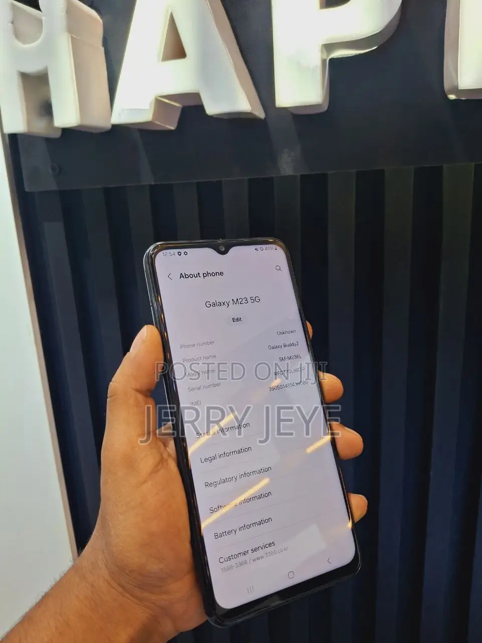 New Samsung Galaxy M23 128 GB Black