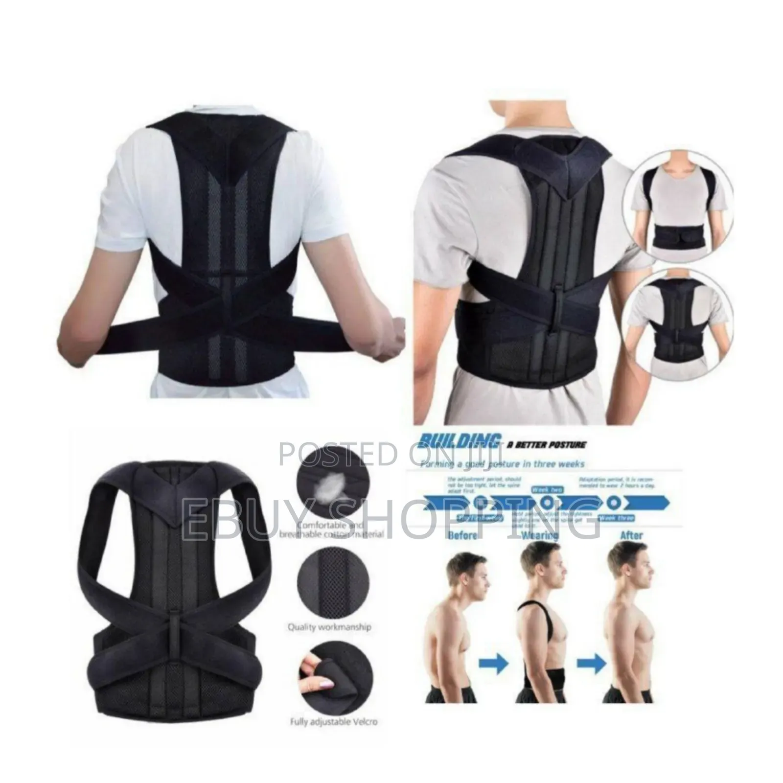**Spine Support Belt – Great for Office Daily Use**