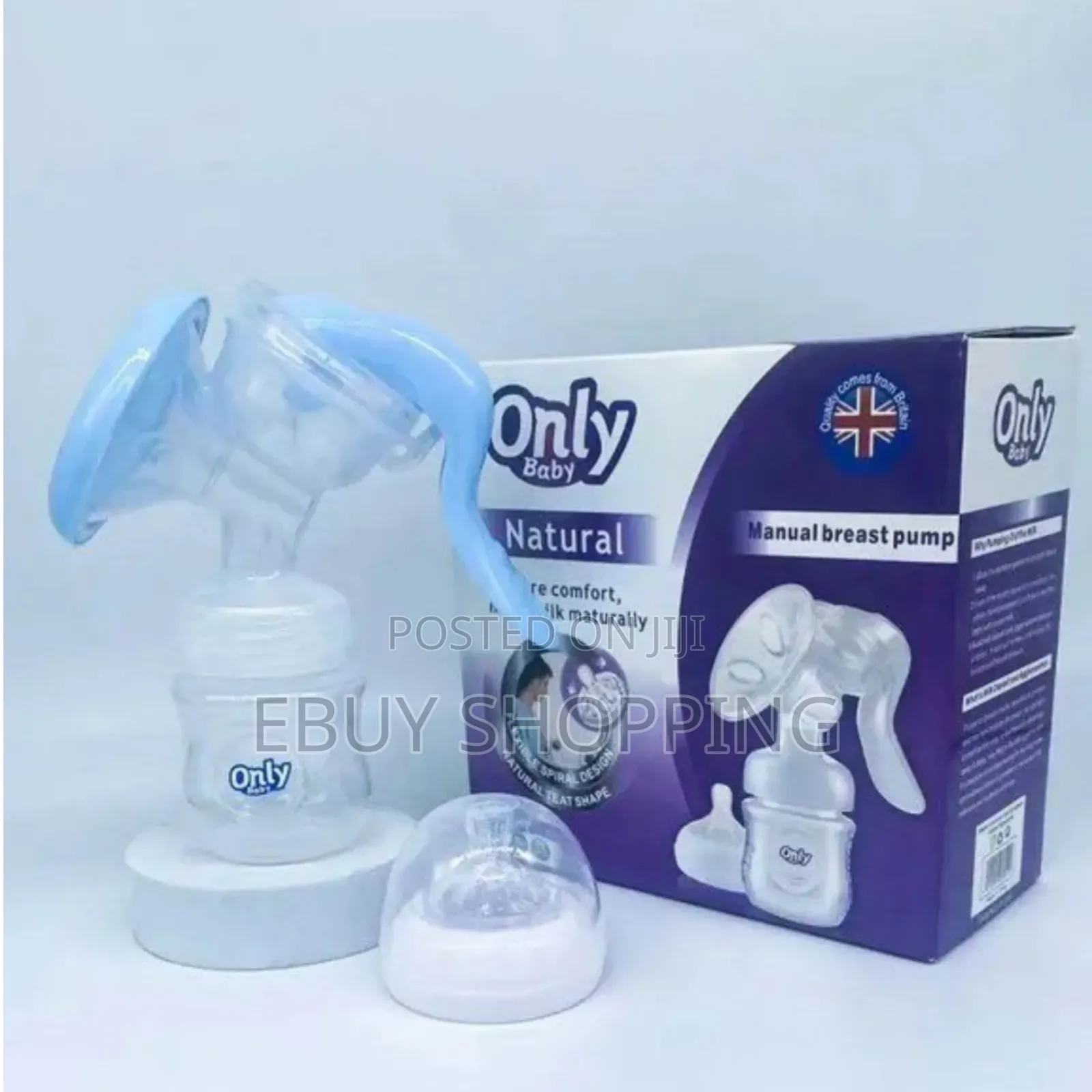 **Handheld Pump With Comfortable Silicone Cushion**