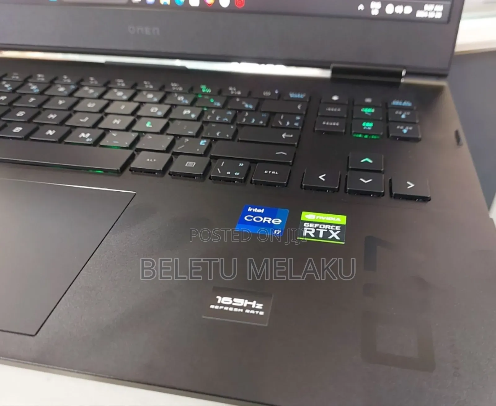 New Laptop HP Omen 17 32GB Intel Core I7 SSD 2T