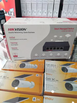 Photo - Hivision 4 Port CCTV Camera Switch