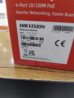 Hivision 4 Port CCTV Camera Switch