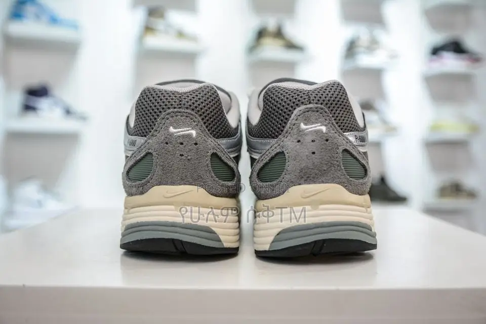 Original Nike P-6000 ‘White/Iron Ore’ Men’S Shoes