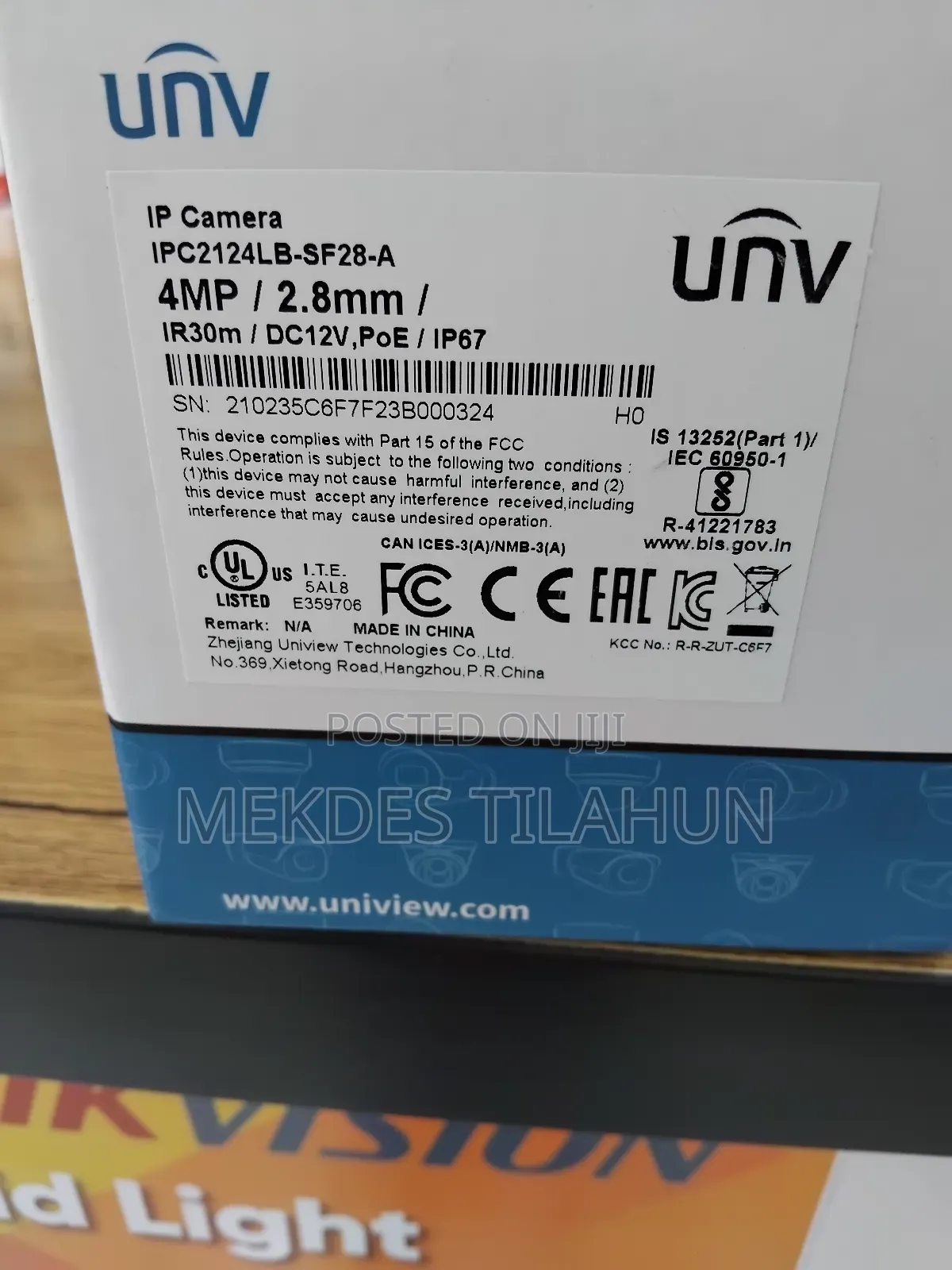 Unv 4mp Ip Bullet Camera
