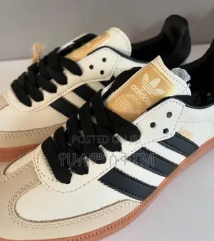 Original Adidas Samba Og ‘Cream White Sand Strata’ Shoes