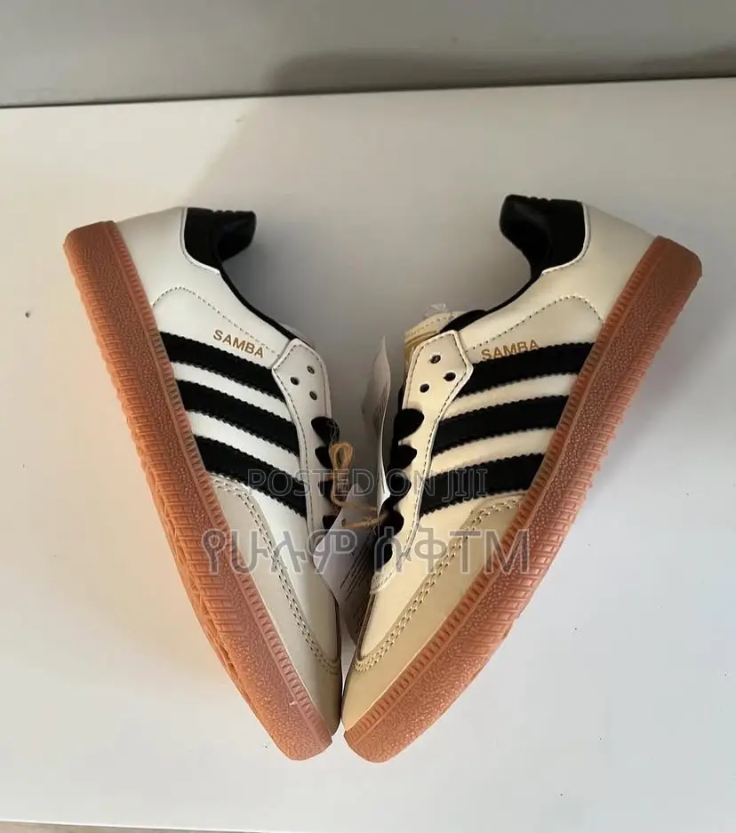 Original Adidas Samba Og ‘Cream White Sand Strata’ Shoes