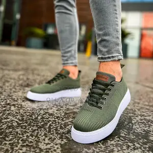 Original Chekich Turkey Canvas ‘Olive’ Men’S Shoes