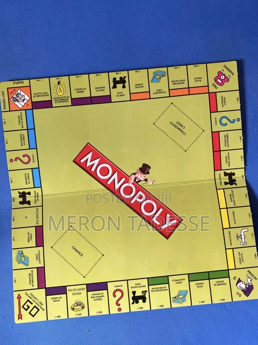 Monopoly+ Snakes Ladder - 2games in 1 ሞኖፓሊ + ስኔክ -2 ጨዋታ በ1