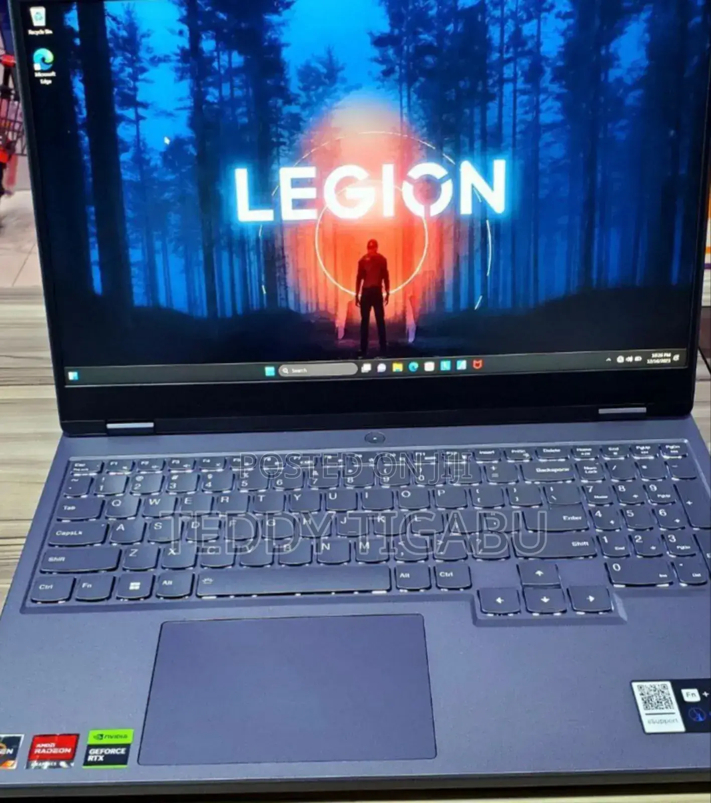 New Laptop Lenovo Legion 5 16GB AMD Ryzen 7 SSD 1T