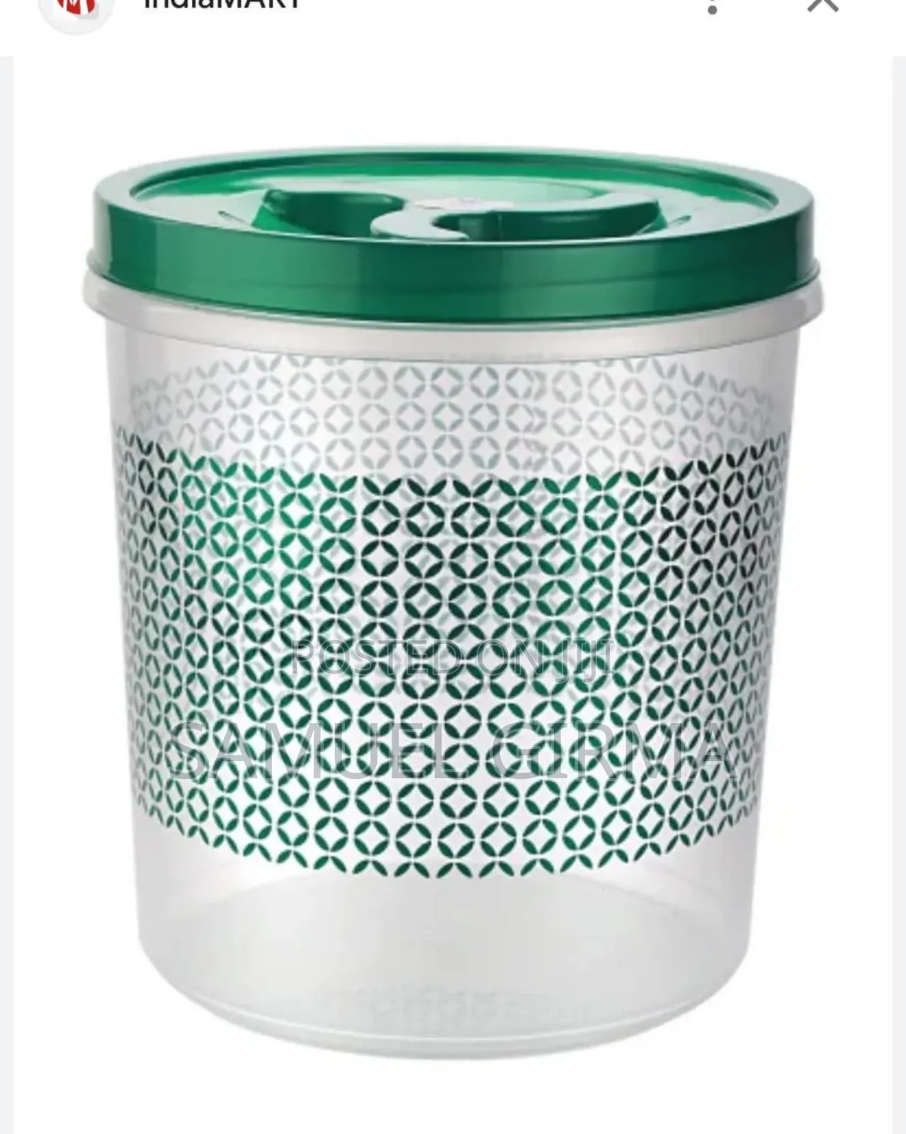 9 Pieces Airtight Plastic Containers