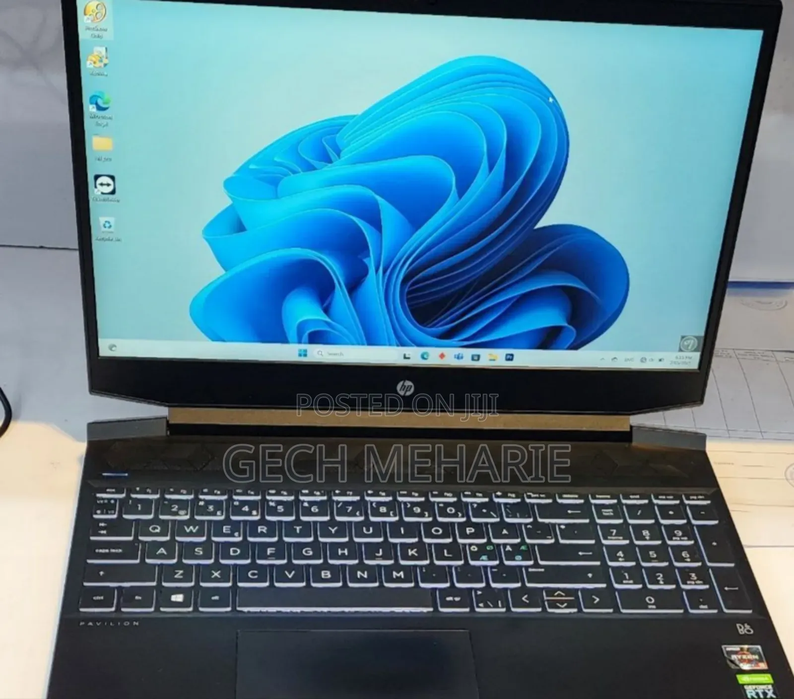 New Laptop HP Pavilion Power 15 16GB AMD Ryzen 5 SSD 512GB