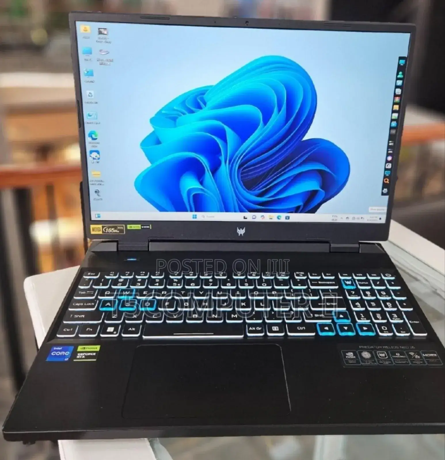 New Laptop Acer Predator Helios 16 16GB Intel Core I7 SSD 1T