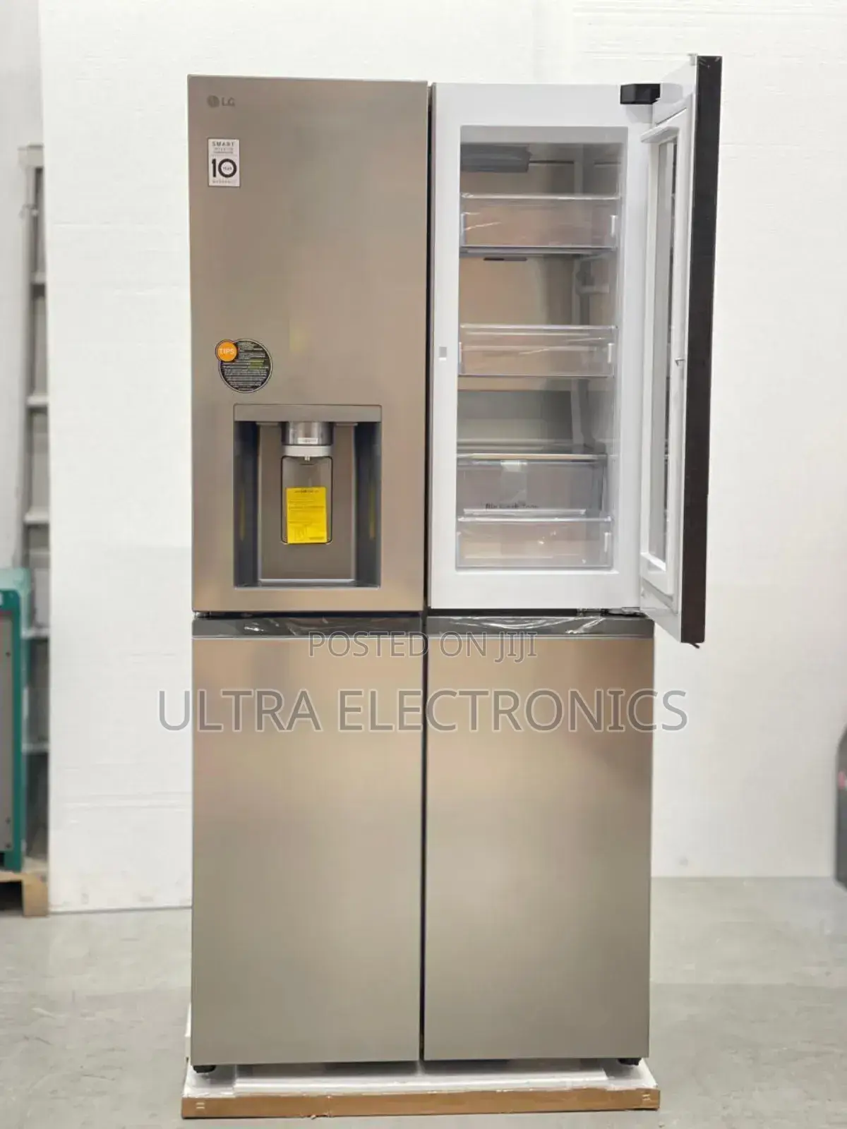Lg Uv Nano Knock Twice, See Inside; Side by Side Door