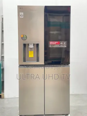 Lg Uv Nano Knock Twice, See Inside; Side by Side Door