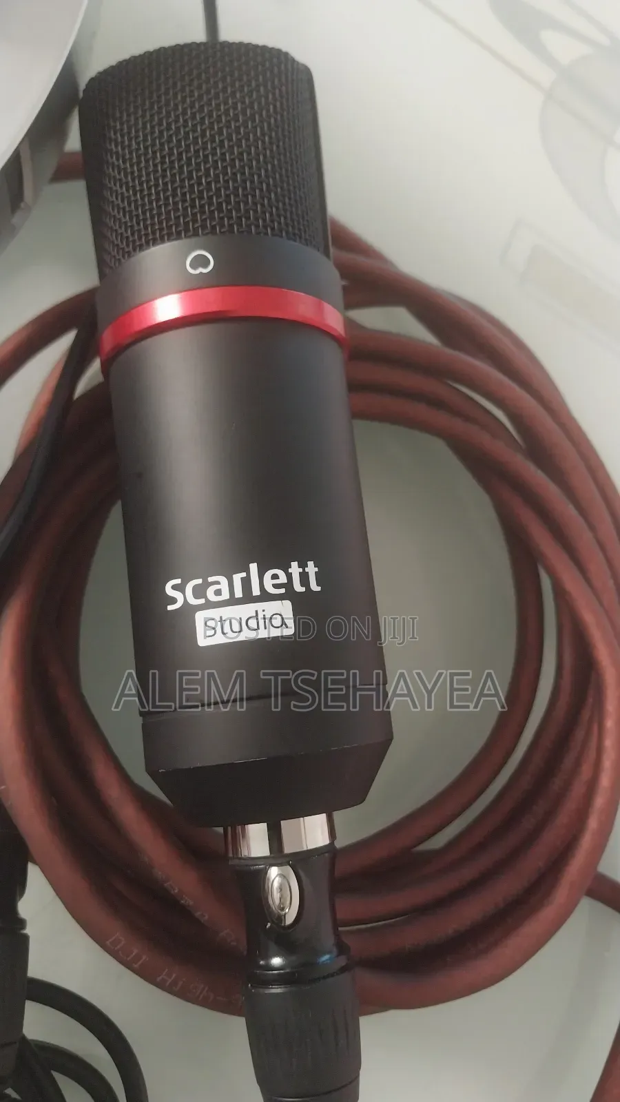 Studio Mic, Sound Card And Head Set