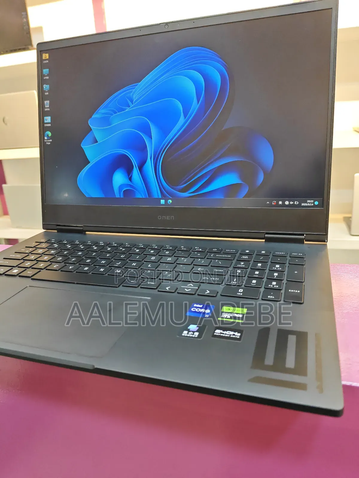 New Laptop HP Omen 16 16GB Intel Core I9 SSD 1T