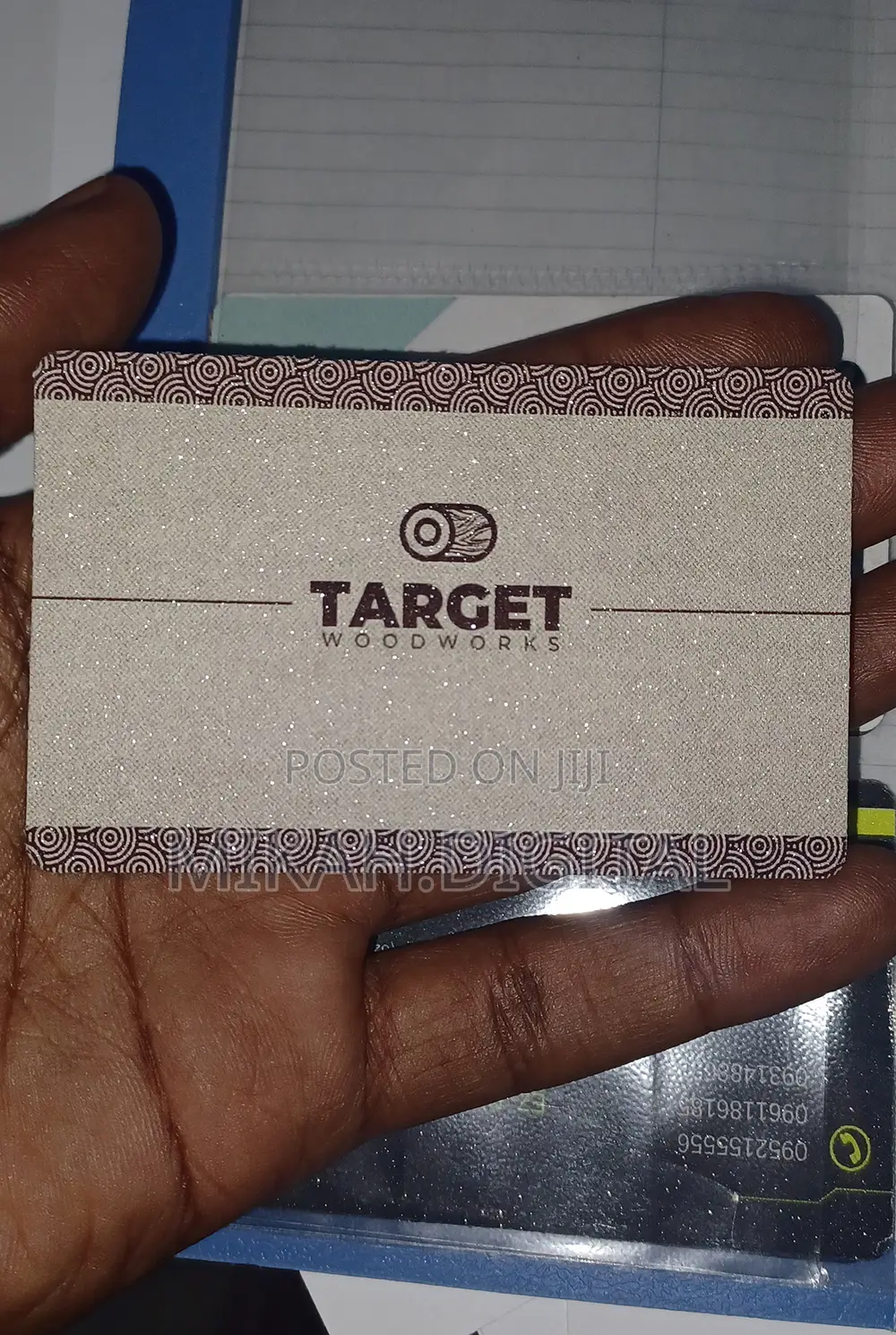 Shining Mesh Business Card Design + Printing Free Delivery