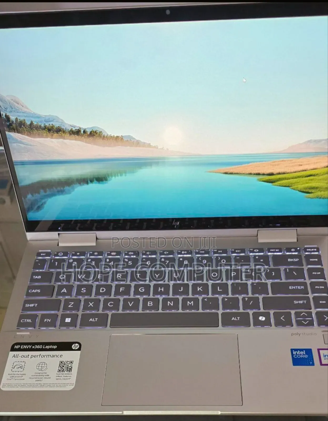 New Laptop HP Envy X360 8GB Intel Core I5 SSD 512GB